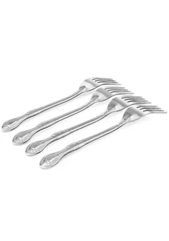 Gibson Home Abbie 4 Piece Stainless Steel Dinner Fork Set -Fossil store Belk 105