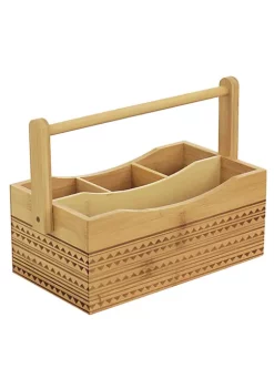 Gibson Home Sadler 11 Inch Portable Utensil Caddy