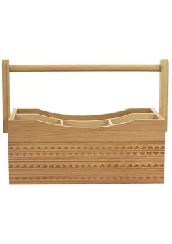 Gibson Home Sadler 11 Inch Portable Utensil Caddy -Fossil store Belk 1066