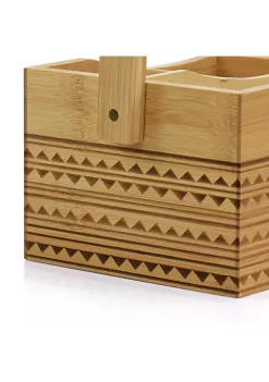 Gibson Home Sadler 11 Inch Portable Utensil Caddy -Fossil store Belk 1067