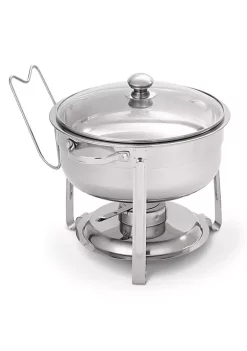 Gibson Home Langston 6-Piece 4.5 Quart Round Chafing Dish Set