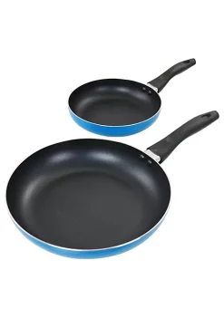 Gibson Home 2 Piece 10 Inch Aluminum Frying Pan