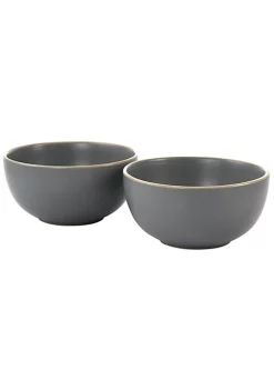 THE LIMITED Rockaway 2 Piece Cereal Bowl Set -Fossil store Belk 1184