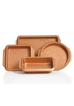 Gibson Home Richmound 4 Piece Nonstick Heavy Gauge Steel Bakeware Set -Fossil store Belk 119