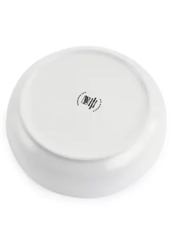 Gibson Home Crenshaw 8.5 Inch 2 Piece Stoneware Dinner Bowl Set -Fossil store Belk 1193