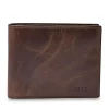 Fossil® Derrick Leather RFID Bifold with Flip ID Wallet -Fossil store Belk 1275