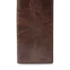Fossil® Derrick Leather Executive Checkbook Wallet -Fossil store Belk 1295
