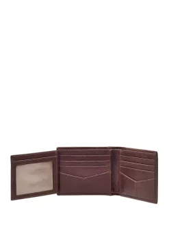 Fossil® Ingram RFID Bifold with Flip ID -Fossil store Belk 1322