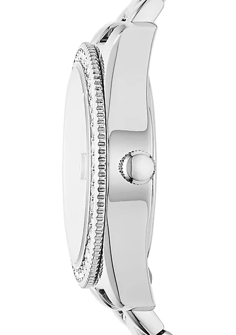 Fossil® Stainless Steel Scarlette Three-Hand Date Watch 4 Fossil® Stainless Steel Scarlette Three-Hand Date Watch - Image 2