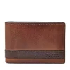 Fossil® Quinn Leather Money Clip Bifold Wallet -Fossil store Belk 1364