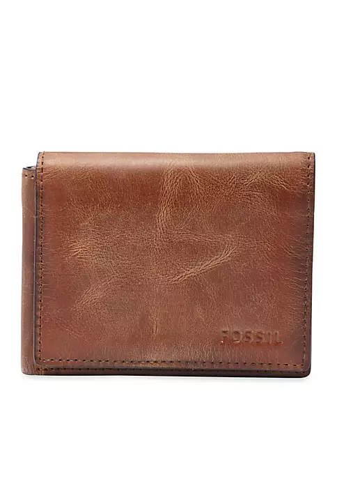 Fossil® Derrick Leather Flip Trifold Wallet 5 Fossil® Derrick Leather Flip Trifold Wallet - Image 3