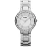 Fossil® Women's Stainless Steel Virginia Three Hand Glitz Watch 1 Fossil® Women's Stainless Steel Virginia Three Hand Glitz Watch -Fossil store Belk 1419