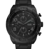 Fossil® Bronson Chronograph Black Stainless Steel Watch -Fossil store Belk 1427