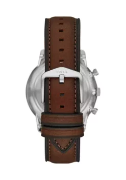 Fossil Minimalist Chronograph Brown Eco Leather Watch -Fossil store Belk 1447