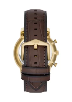 Fossil® Gold Tone Leather Watch 8 Fossil® Gold Tone Leather Watch -Fossil store Belk 1466