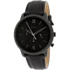 Fossil Men's Neutra FS5503 Black Leather Japanese Quartz Fashion Watch -Fossil store Belk 1525