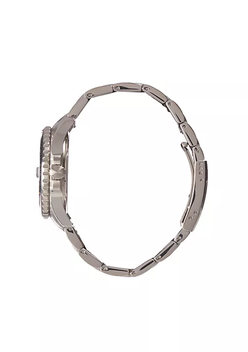 Fossil Men's FS5952 Silver Blue Dress Watch 4 Fossil Men's FS5952 Silver Blue Dress Watch - Image 2