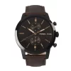 Fossil Townsman FS5437 Elegant Japanese Movement Fashionable Chronograph Brown Leather Watch