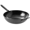 Gibson Home Debossed 13 Inch Heavy Gauge Carbon Steel Wok in Black -Fossil store Belk 155