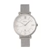 Fossil Women's ES4627 Silver Mesh Jacqueline Dress Watch -Fossil store Belk 1576