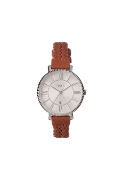 Fossil Women's ES5208 Brow Jacqueline Quartz Stainless Steel and Eco Leather Three-Hand Watch 7 Fossil Women's ES5208 Brow Jacqueline Quartz Stainless Steel and Eco Leather Three-Hand Watch -Fossil store Belk 1585