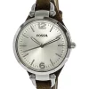 Fossil Womens Georgia ES3060 Brown Calf Skin Analog Quartz Dress Watch 1 Fossil Womens Georgia ES3060 Brown Calf Skin Analog Quartz Dress Watch -Fossil store Belk 1586