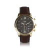 Fossil Neutra FS5763 Elegant Japanese Movement Fashionable Chronograph Brown Leather Watch -Fossil store Belk 1626