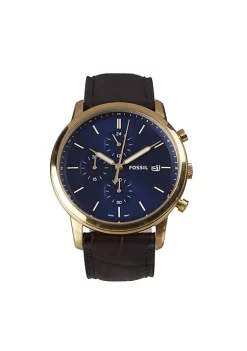 Fossil Men's FS5942 Brown Minimalist Dress Watch