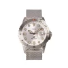 Fossil Men's FS5948 Silver Quartz Stainless Steel Mesh Three-Hand Watch 1 Fossil Men's FS5948 Silver Quartz Stainless Steel Mesh Three-Hand Watch -Fossil store Belk 1664