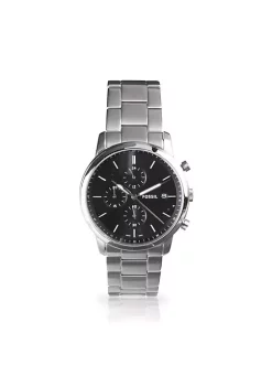 Fossil Minimalist FS5847 Elegant Japanese Movement Fashionable Chronograph Stainless Steel Watch