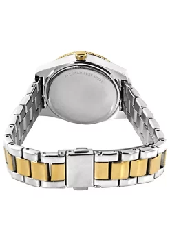 Fossil Scarlette ES4319 Elegant Japanese Movement Fashionable Mini Three-Hand Date Two Tone Stainless Steel Watch -Fossil store Belk 1674