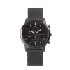 Fossil Men's FS5943 Black Mesh Gold Neutra Quartz Stainless Steel Mesh Chronograph Watch -Fossil store Belk 1687
