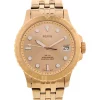 Fossil ES4748 Elegant Japanese Movement Fashionable Three-Hand Date Rose Gold-Tone Stainless Steel Watch -Fossil store Belk 1729