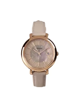 Fossil Women's ES5097 Rose Gold Jacqueline Dress Watch