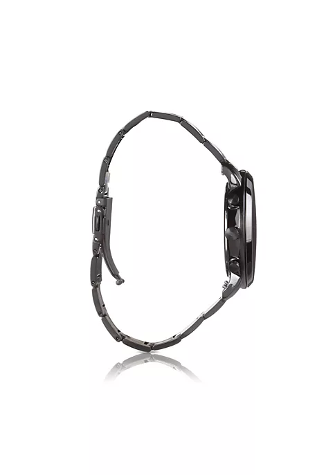 Fossil Neutra FS5525 Elegant Japanese Movement Fashionable Chronograph Black Stainless Steel Watch 4 Fossil Neutra FS5525 Elegant Japanese Movement Fashionable Chronograph Black Stainless Steel Watch - Image 2