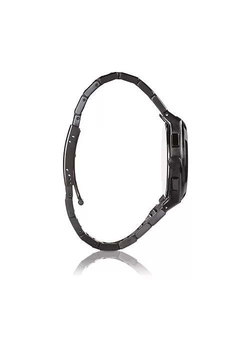 Fossil Everett FS5797 Elegant Japanese Movement Fashionable Chronograph Black Stainless Steel Watch 4 Fossil Everett FS5797 Elegant Japanese Movement Fashionable Chronograph Black Stainless Steel Watch - Image 2