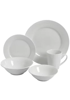 Gibson Home Noble Court 30 Piece Ceramic Dinnerware Set -Fossil store Belk 194