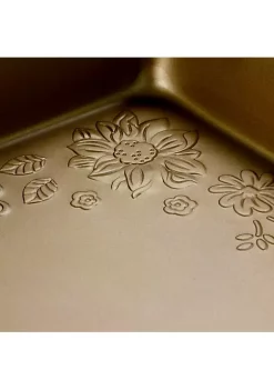 Gibson Home Gibson Country Kitchen 8 Inch Embossed Square Carbon Steel Bake Pan -Fossil store Belk 204