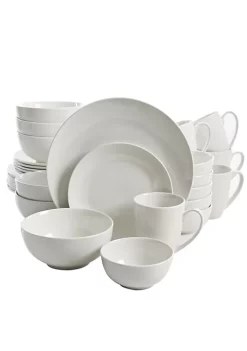 Gibson Home Ogalla 30 Piece Porcelain Dinnerware Set