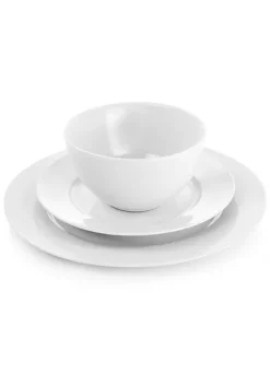 Gibson Home Classic Pearl 16 Piece Fine Ceramic Dinnerware Set -Fossil store Belk 233