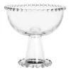 Gibson Home Sereno 8in Pedestal Glass Trifle Bowl -Fossil store Belk 24