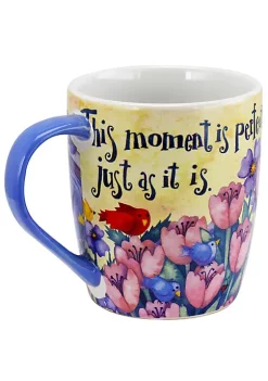 Gibson Home Gibson Birdhouse Floral 18 oz Cup Set, Set of 4 Assorted Designs -Fossil store Belk 245