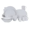 Gibson Home Classic Pearl Fine Ceramic 39 Piece Dinnerware Set -Fossil store Belk 255