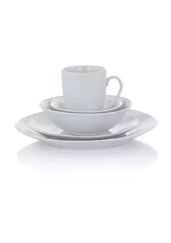 Gibson Home Classic Pearl Fine Ceramic 39 Piece Dinnerware Set -Fossil store Belk 256