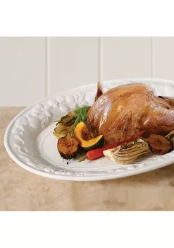 Gibson Home Fruitful 18.75 Inch Oval Platter -Fossil store Belk 268