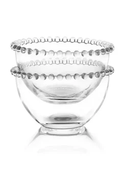 Gibson Home Sereno 3 Piece Glass Serving Platter and Bowl Set -Fossil store Belk 304