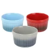 Gibson Home 8 Ounce Thornburg 3 Piece Stoneware Assorted Ramekin Dish Set
