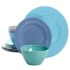 Gibson Home Brist 12 Piece Dinnerware Set -Fossil store Belk 338