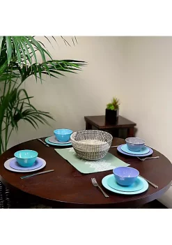 Gibson Home Brist 12 Piece Dinnerware Set -Fossil store Belk 341