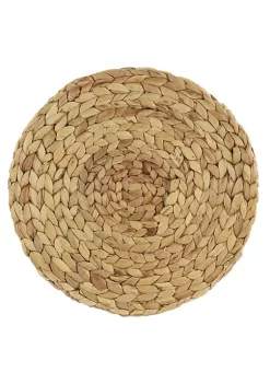 Gibson Home 14 Inch Woven Round Charger Plate -Fossil store Belk 348
